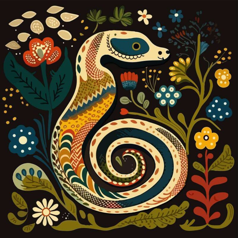 The Chinese Zodiac Snake of Prophecy Gifts post.