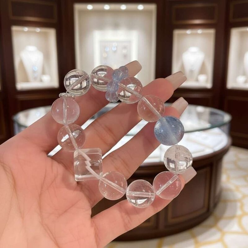 The Cancer Zodiac feng shui bracelet has undergone prayers and consecration at a shop.