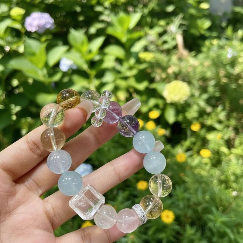 The Gemini Zodiac feng shui bracelet has undergone prayers and consecration at a temple.