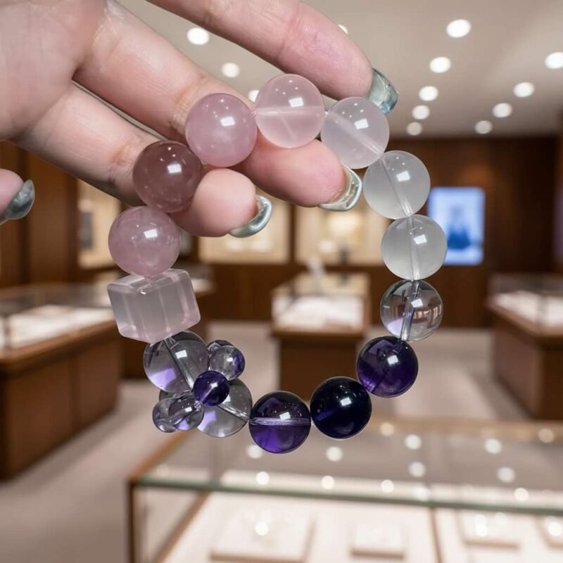 The Scorpio Zodiac feng shui bracelet has undergone prayers and consecration at a shop.