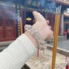 The Chinese Rabbit Zodiac feng shui bracelet has undergone prayers and consecration at a temple.