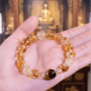 The Xin Metal Five Elements feng shui bracelet has undergone prayers and consecration at a temple.