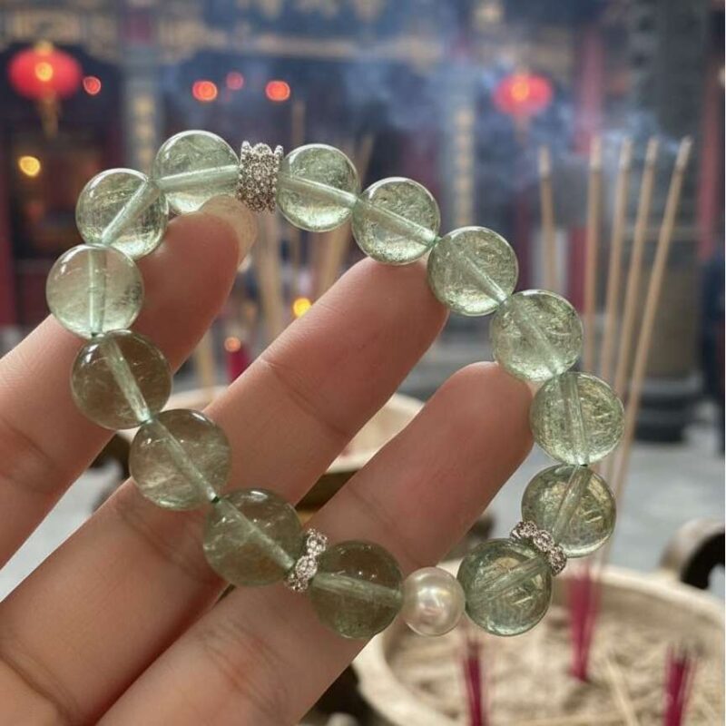 The Yi Wood Five Elements feng shui bracelet has undergone prayers and consecration at a temple.