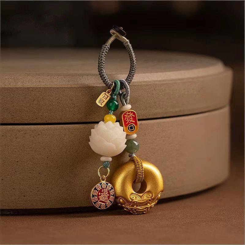 Lotus Flower Feng Shui Keychain box