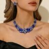 party jewelry set blue model