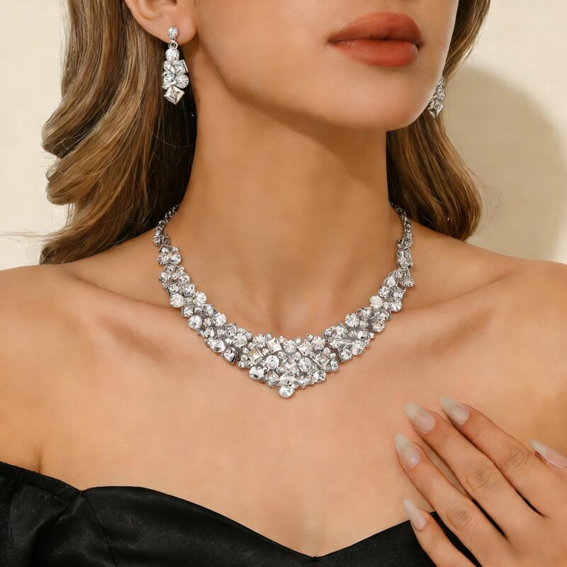 party jewelry set earth model