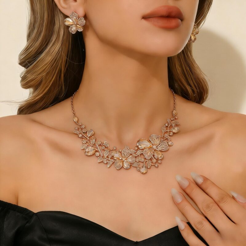 party jewelry set gold model