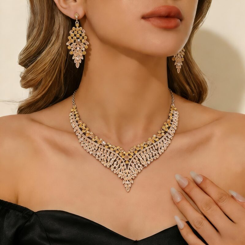 party jewelry set gold model