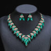party jewelry set green full