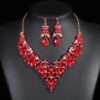 party jewelry set red full