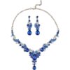 Luxury Crystal Glass Party Jewelry Set - Water 2