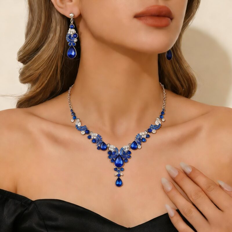 party jewelry set water model