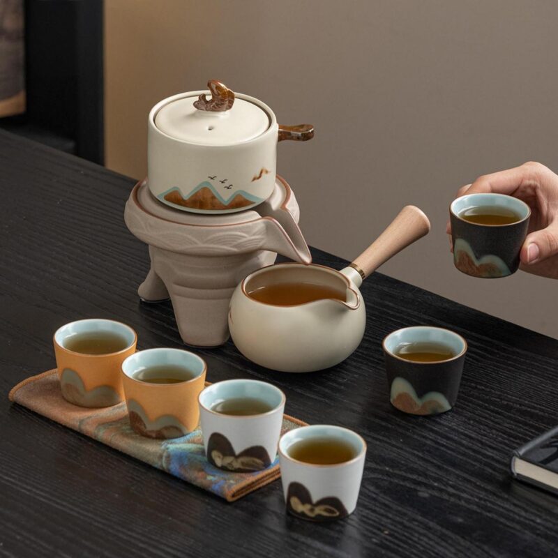 Ru Kiln Automatic Gongfu Tea Set
