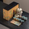 Aesthetic Feng Shui Gifts Tea Set for Five Elements