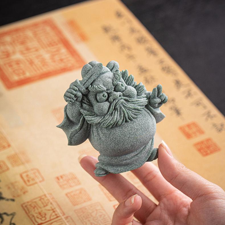 Zhong Kui Protection Figurine