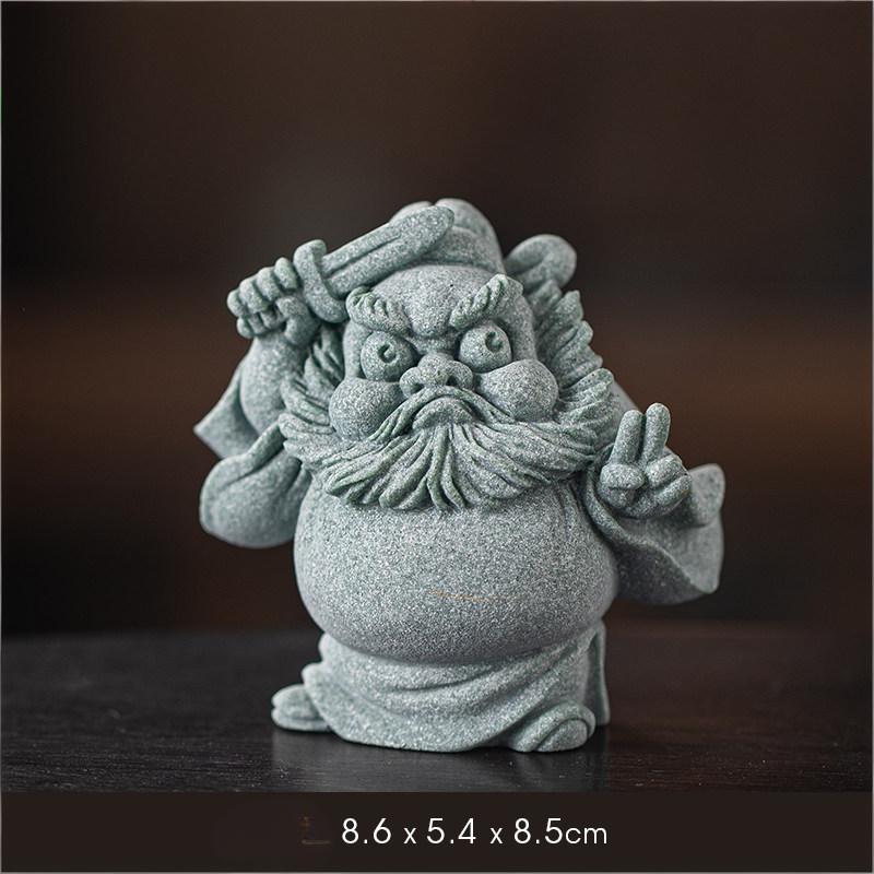 Zhong Kui Protection Figurine