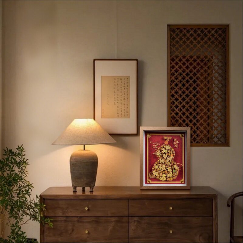 3D Chinese Paper Cutting Hulu