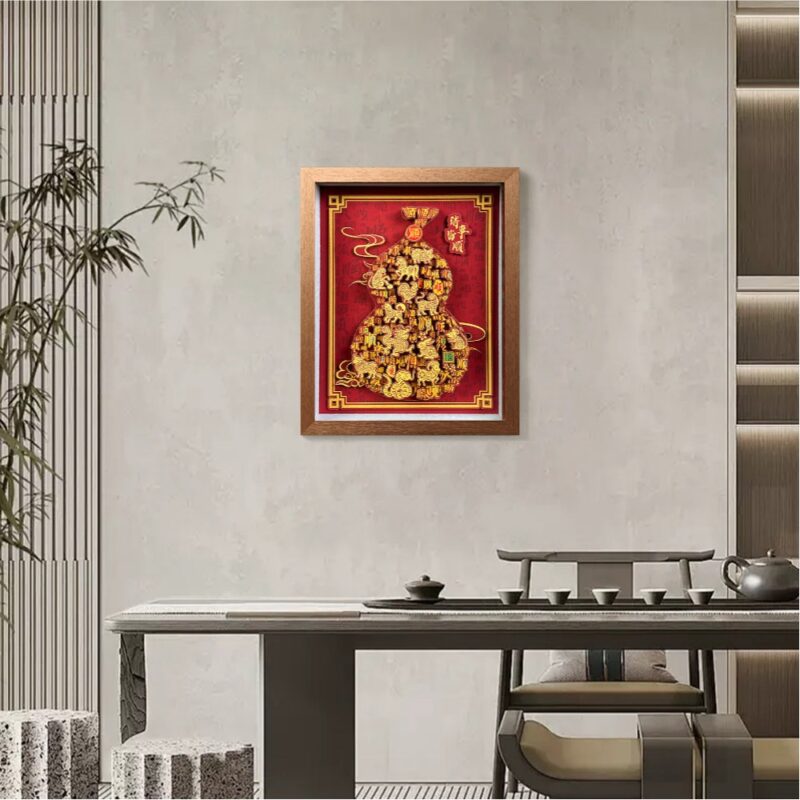 3D Chinese Paper Cutting Hulu