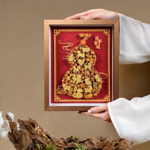3D Chinese Paper Cutting Hulu