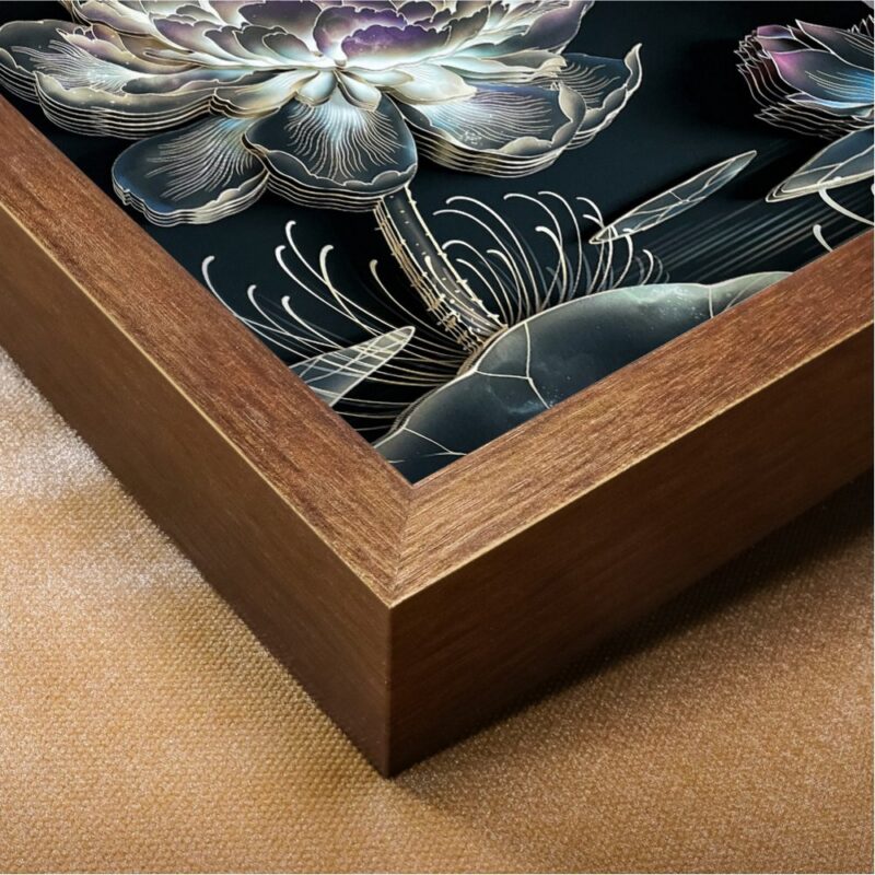 3D Chinese Paper Cutting Water lily