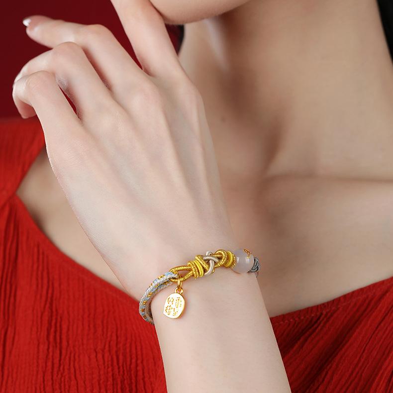 Buddha Stones Chinese Zodiac String