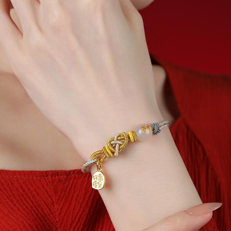 Buddha Stones Chinese Zodiac String