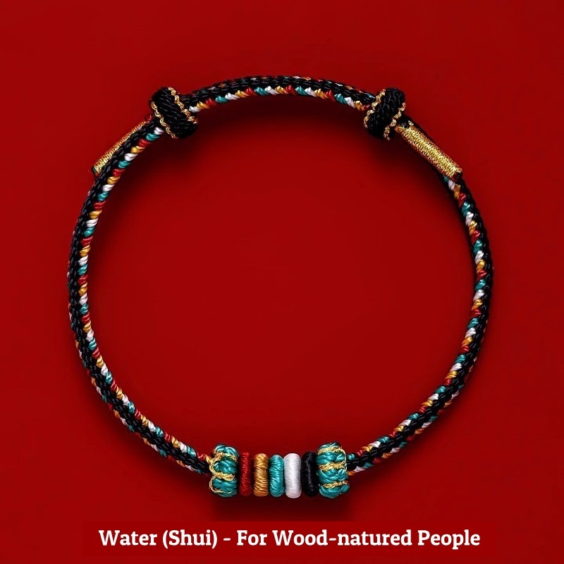 Buddha Stones Five Elements String Water