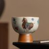 Buddha Stones Ru Kiln Tang Horse Cup
