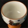 Buddha Stones Ru Kiln Tang Horse Cup