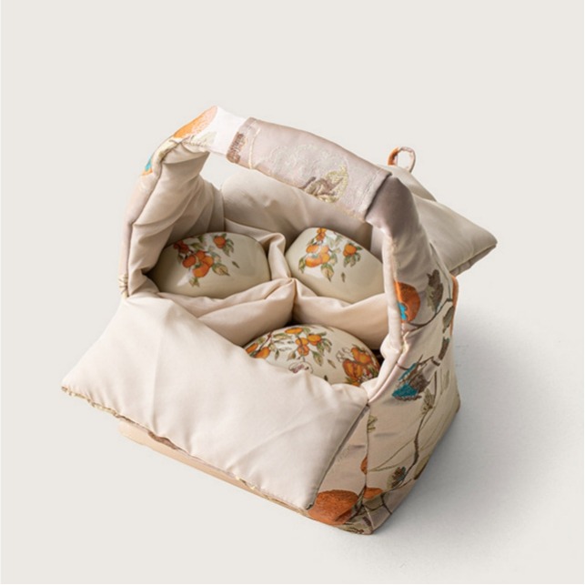 Buddha Stones Ru Kiln Travel Tea Set