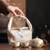 Buddha Stones Ru Kiln Travel Tea Set cover