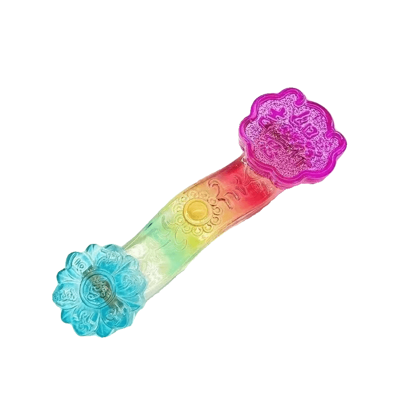 Colored Glaze Feng Shui Ruyi Ornament