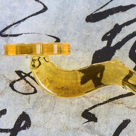 Colored Glaze Feng Shui Ruyi Ornament