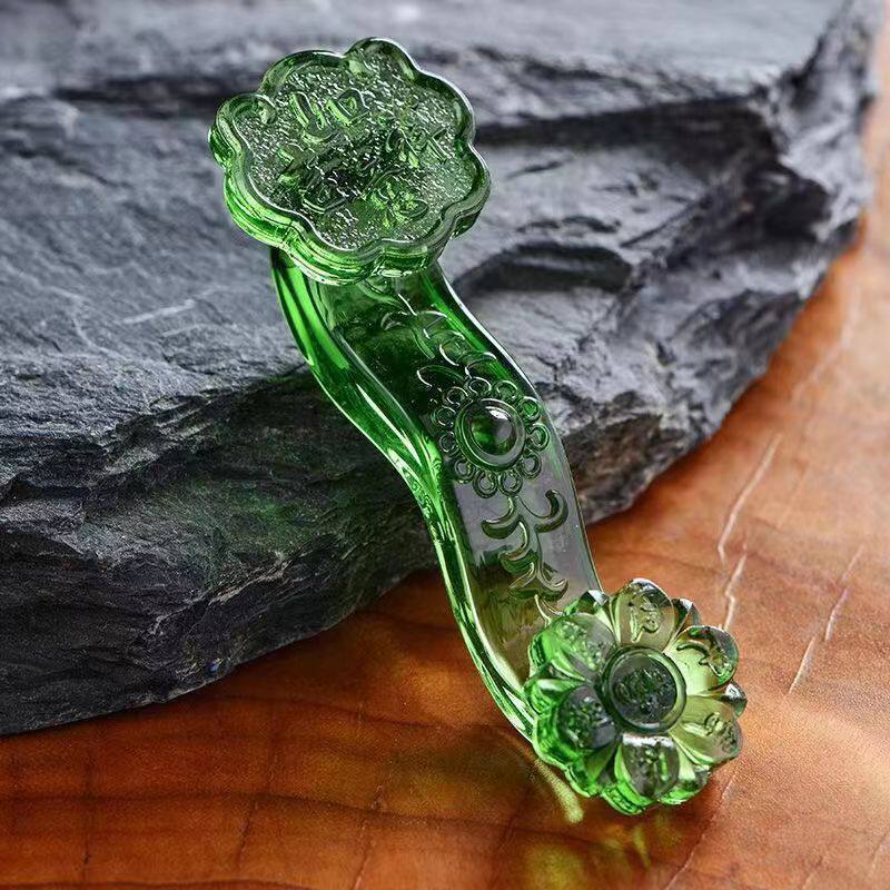 Colored Glaze Feng Shui Ruyi Ornament