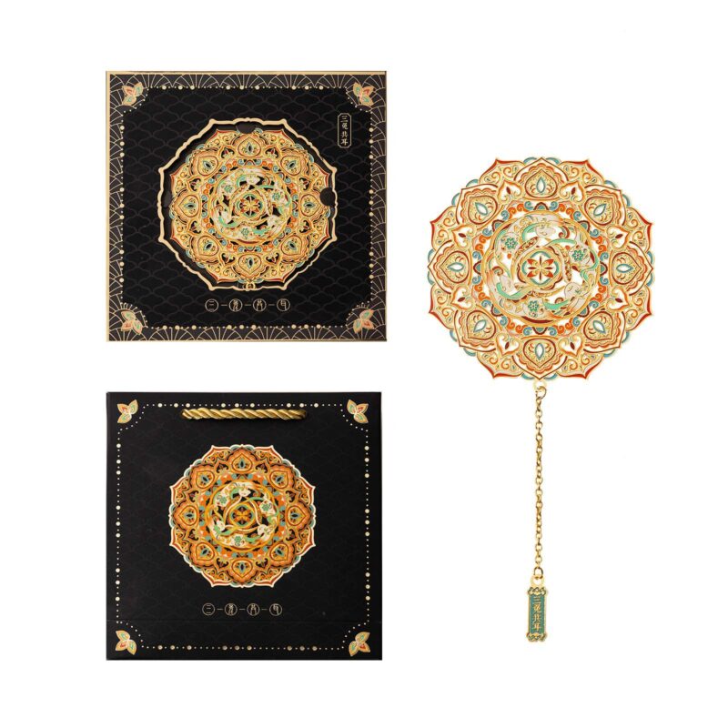 Dunhuang Silk Road Art Metal Bookmark