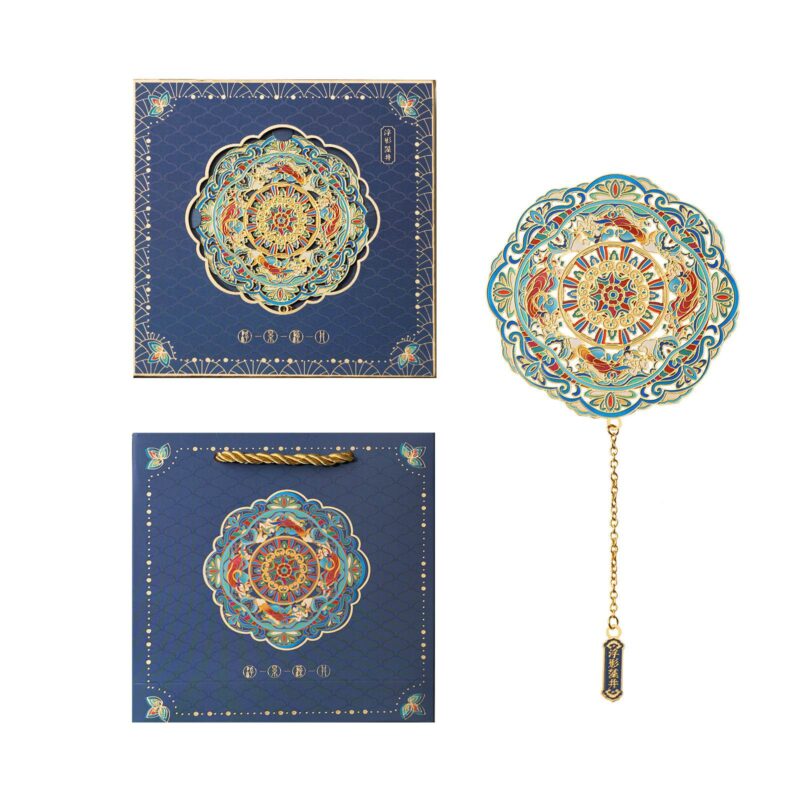 Dunhuang Silk Road Art Metal Bookmark