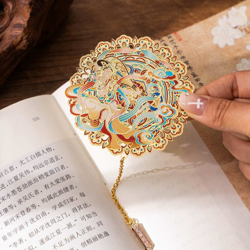 Dunhuang Silk Road Art Metal Bookmark