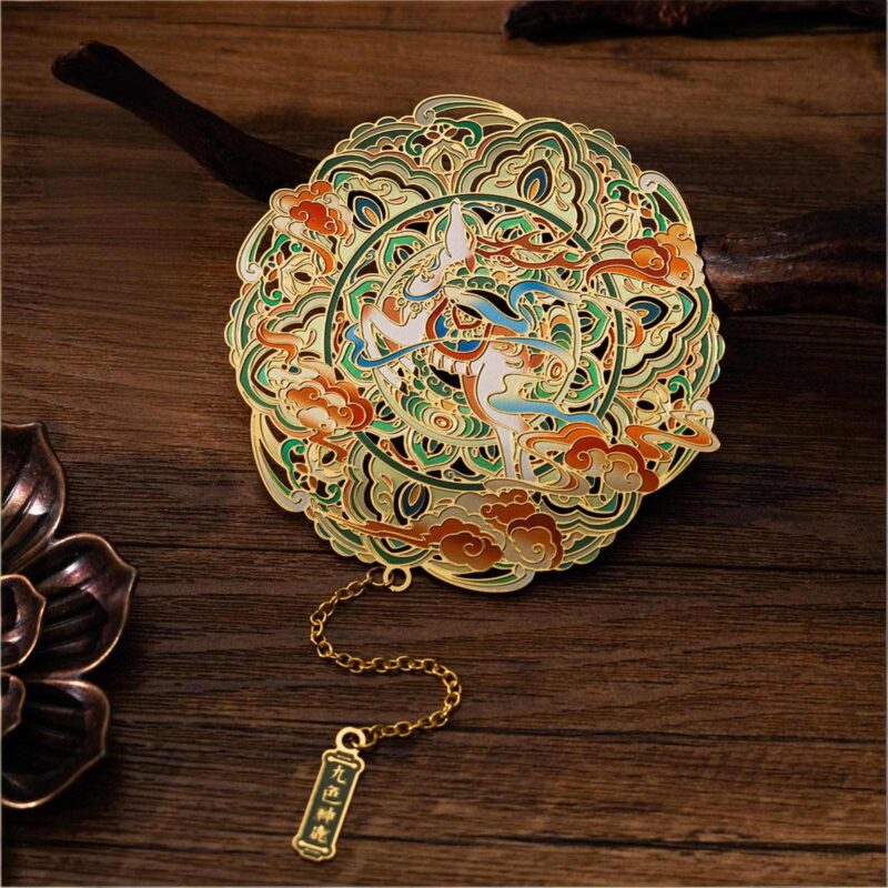 Dunhuang Silk Road Art Metal Bookmark