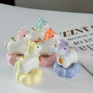 Lucky Ceramic Horse Figurine cover