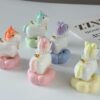 Lucky Ceramic Horse Figurine