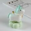Lucky Ceramic Horse Figurine Green