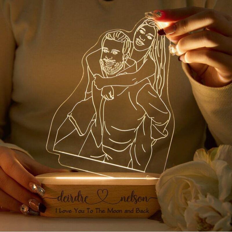 Personalized 3D Photo Night Light