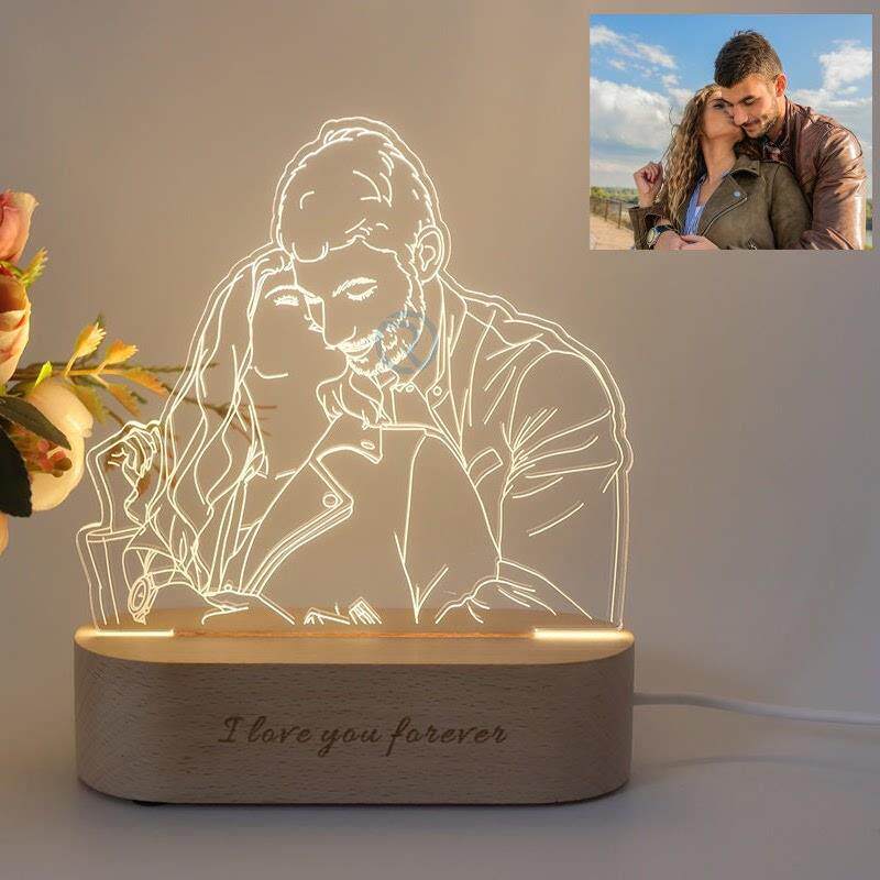 Personalized 3D Photo Night Light