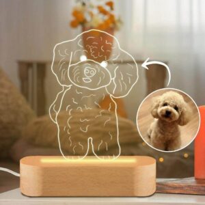 Personalized 3D Pet Photo Night Light