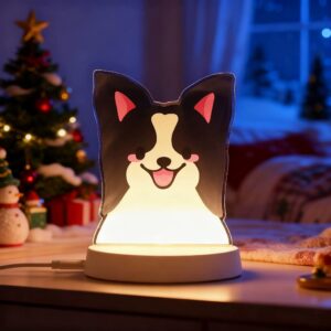 Custom Puppy Night Light Border Collie