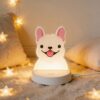 Custom Puppy Night Light Cream French Bulldog