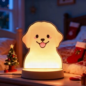 Custom Puppy Night Light Golden Retriever