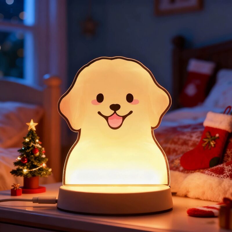 Custom Puppy Night Light Golden Retriever