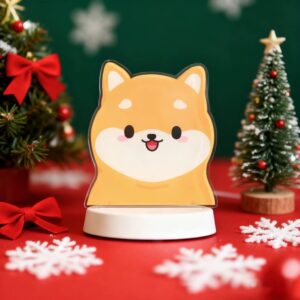Custom Puppy Night Light Shiba