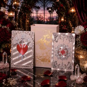 gold foil tarot deck cover